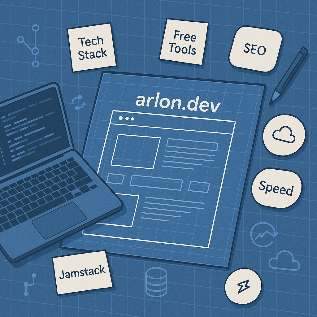 The Planning, Tech Stack, and Tradeoffs (Building arlon.dev: Episode 1)